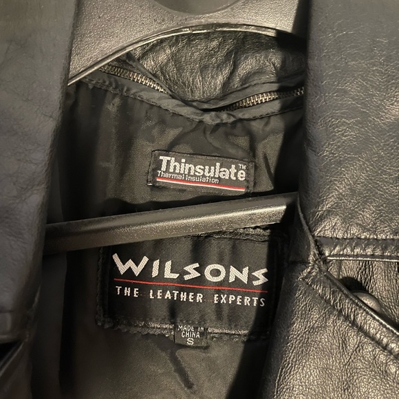 Vintage 90s Wilson Leather Jacket - Picture 3 of 6